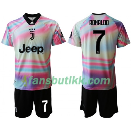 Fotballdrakt Juventus RONALDO 7 Barn EA Sport 2018-2019 Kortermet
